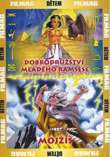 Dobrodružství mladého Ramsese Mojžíš DVD