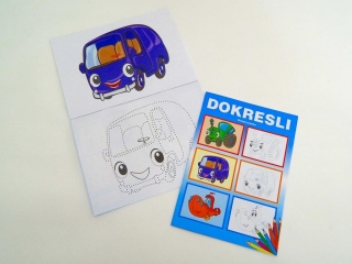 Omalovánky - dokresli