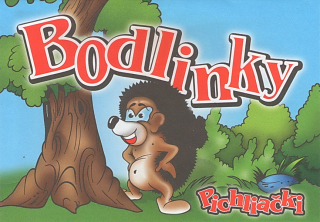 Bodlinky omalovánka