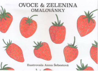 Ovoce & zelenina omalovánky