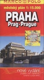 Městský plán Praha 1:15 000